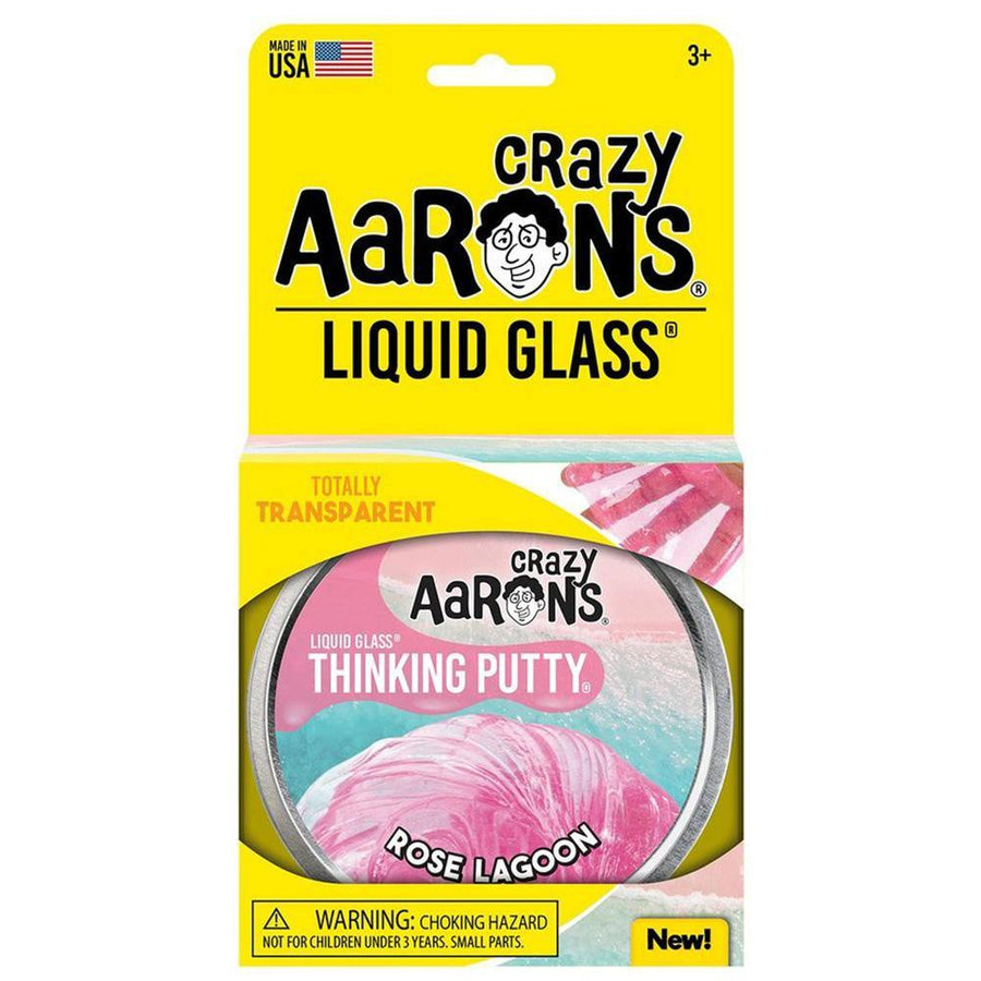 Crazy Aaron's Putty World Rose Lagoon Liquid Glass Putty - Kitty Hawk Kites Online Store