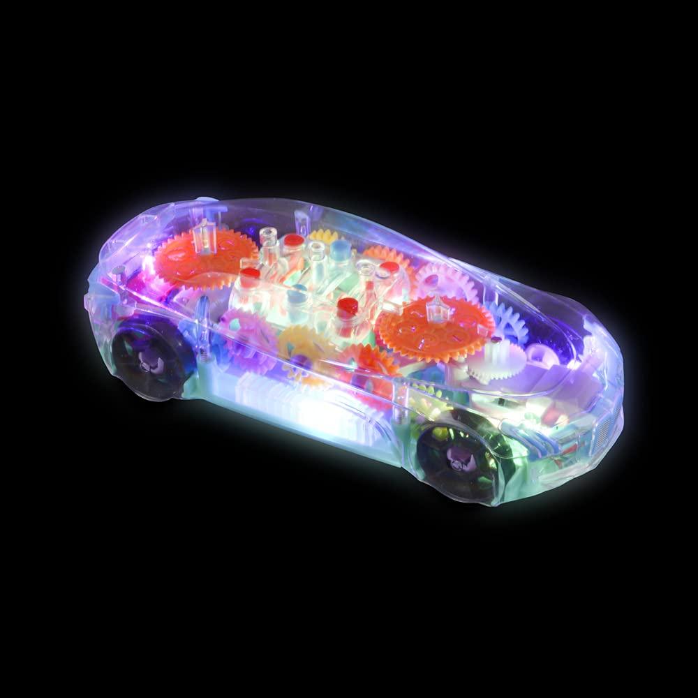 8&quot; Light-UP Transparent CAR - Kitty Hawk Kites Online Store