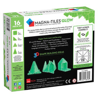 Magna Tiles Glow in The Dark Set (16 Pieces + LED Light Included) - Kitty Hawk Kites Online Store