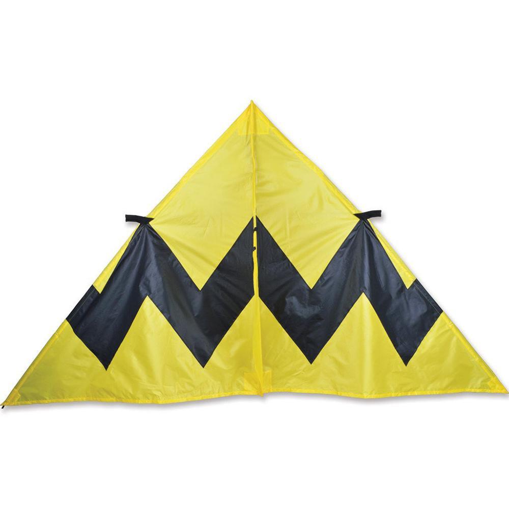 9 FT Yellow Chevron Delta Kite