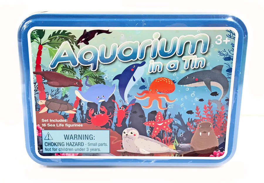 Aquarium in a Tin - Sea Creature Playset - Kitty Hawk Kites Online Store