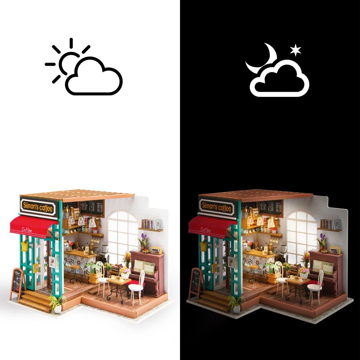 3D Miniature Simon&#39;s Coffee Shop - Kitty Hawk Kites Online Store