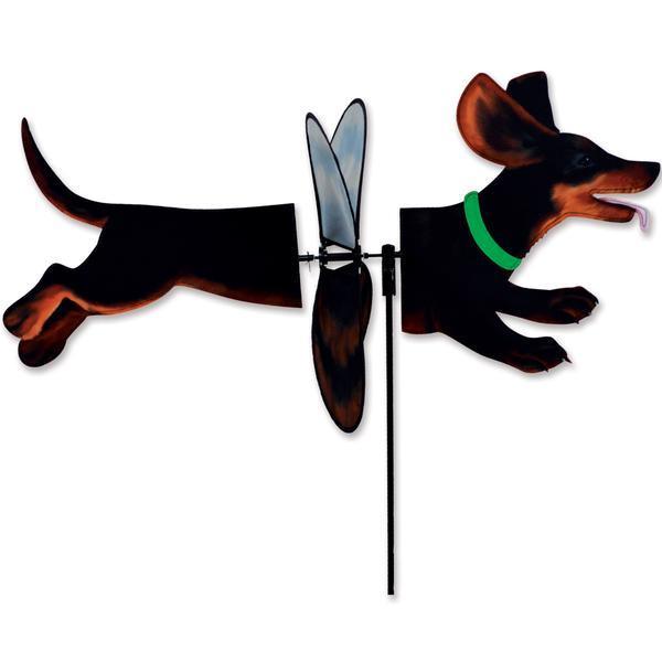 Deluxe Spinner - Black &amp; Tan Dachshund - Kitty Hawk Kites Online Store