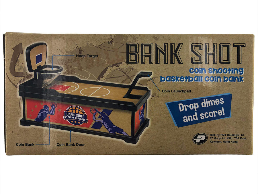 Bank Shot Basketball Coin Bank - Kitty Hawk Kites Online Store