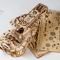 UGears 3D Mechanical Hurdy-Gurdy Musical Instrument Kit - Kitty Hawk Kites Online Store