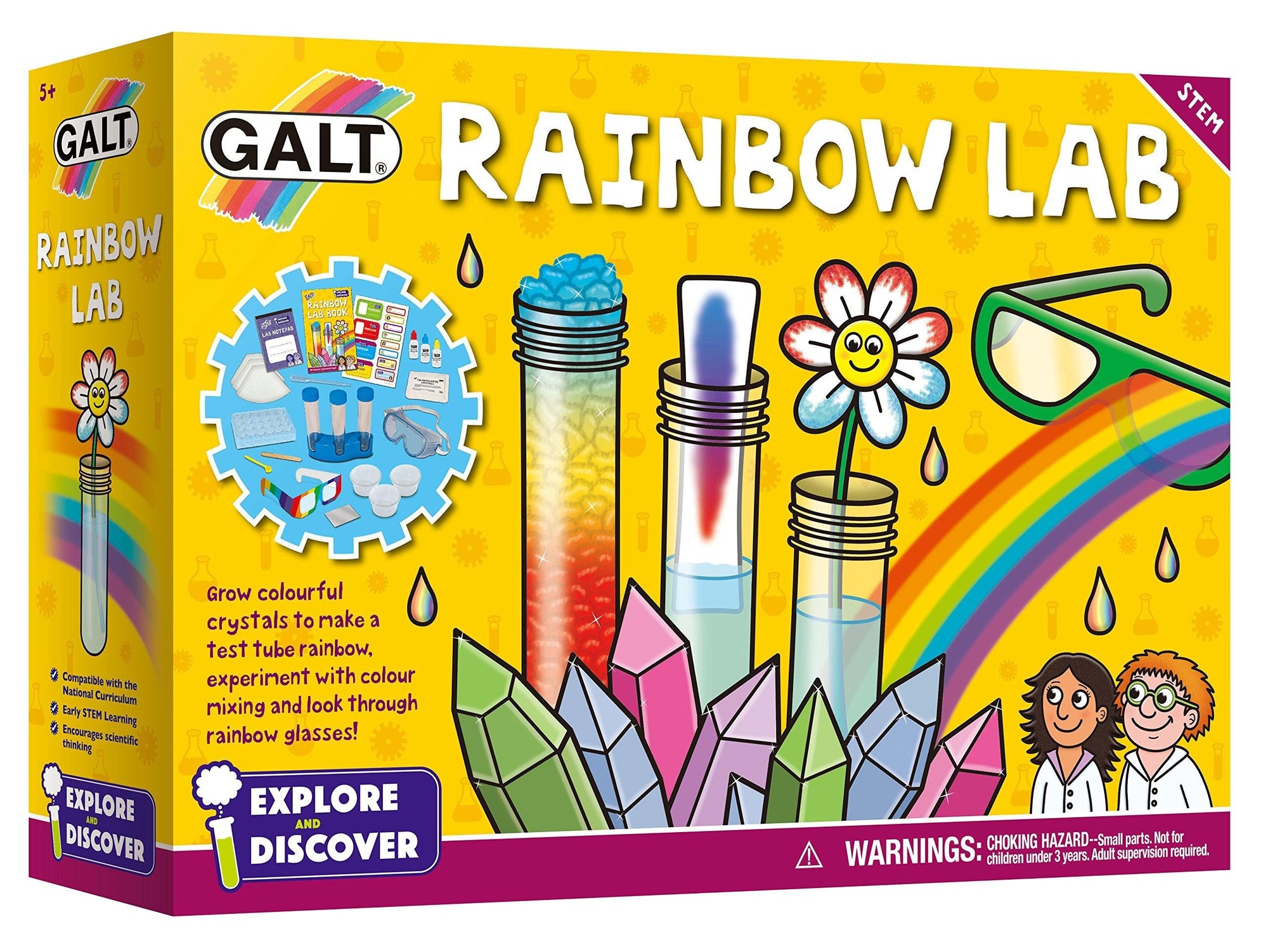 Galt Toys Rainbow Lab Science Kite For Kids - Kitty Hawk Kites Online Store