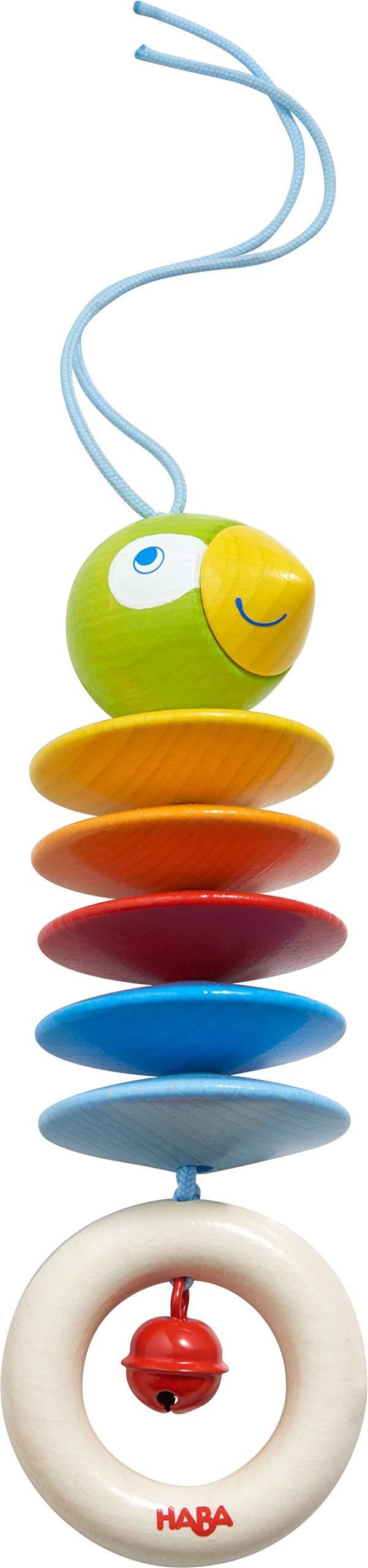 Wooden Dangling Parrot - Baby Toy - Kitty Hawk Kites Online Store