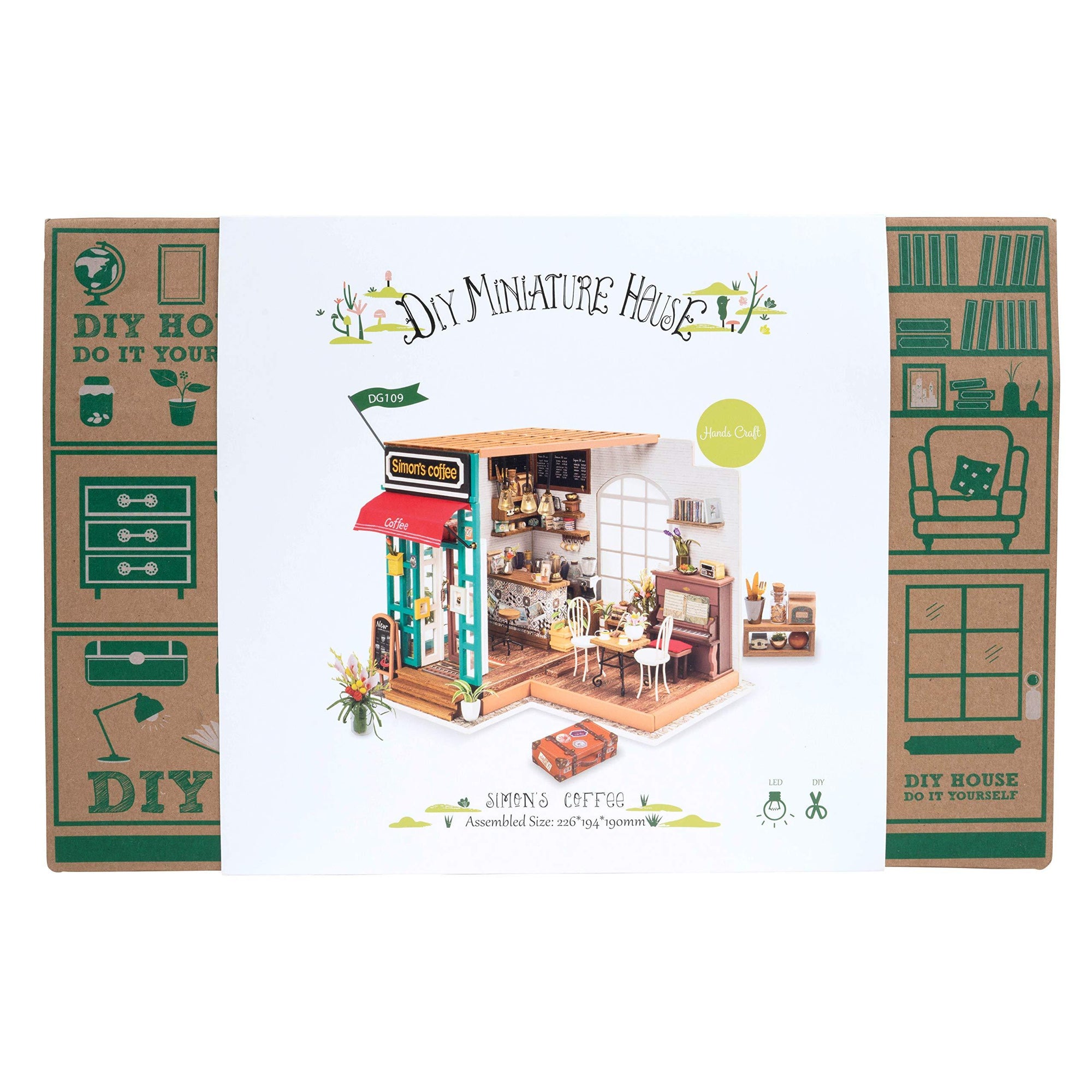 3D Miniature Simon&#39;s Coffee Shop - Kitty Hawk Kites Online Store