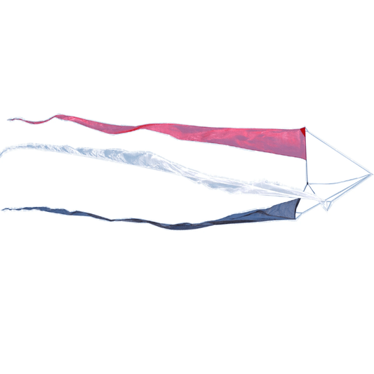 30 ft. Slo Mo Twister - Red/Black/White - Kitty Hawk Kites Online Store