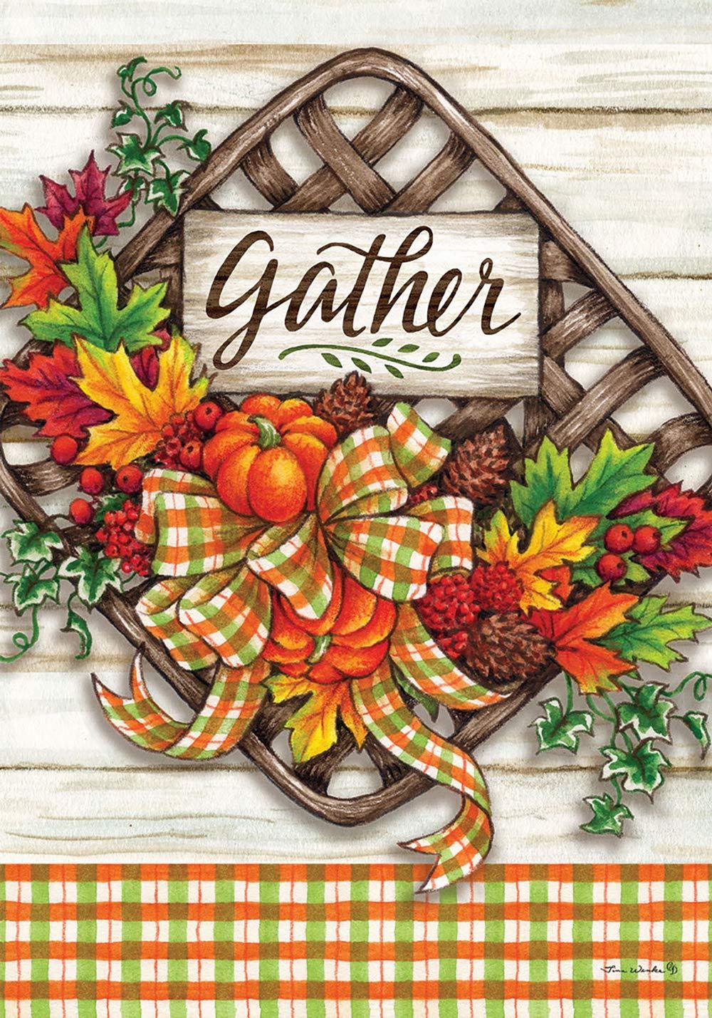 Gather Basket Garden Flag - Kitty Hawk Kites Online Store