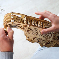 UGears 3D Mechanical Hurdy-Gurdy Musical Instrument Kit - Kitty Hawk Kites Online Store