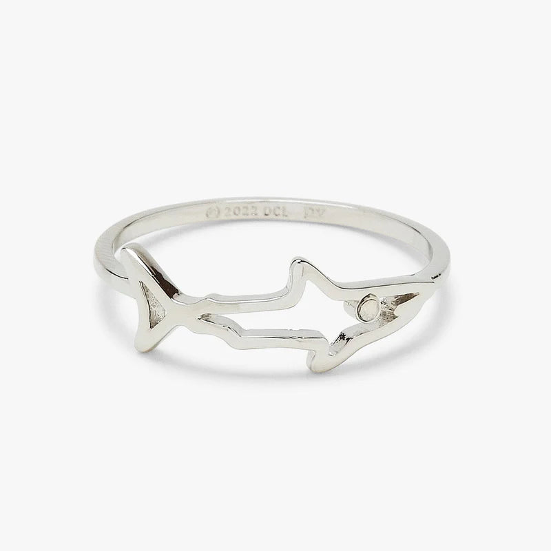 Shark Silhouette Ring - Kitty Hawk Kites Online Store