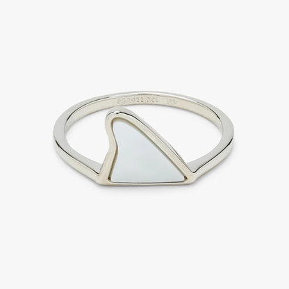 Mother Of Pearl Shark Fin Ring - Kitty Hawk Kites Online Store
