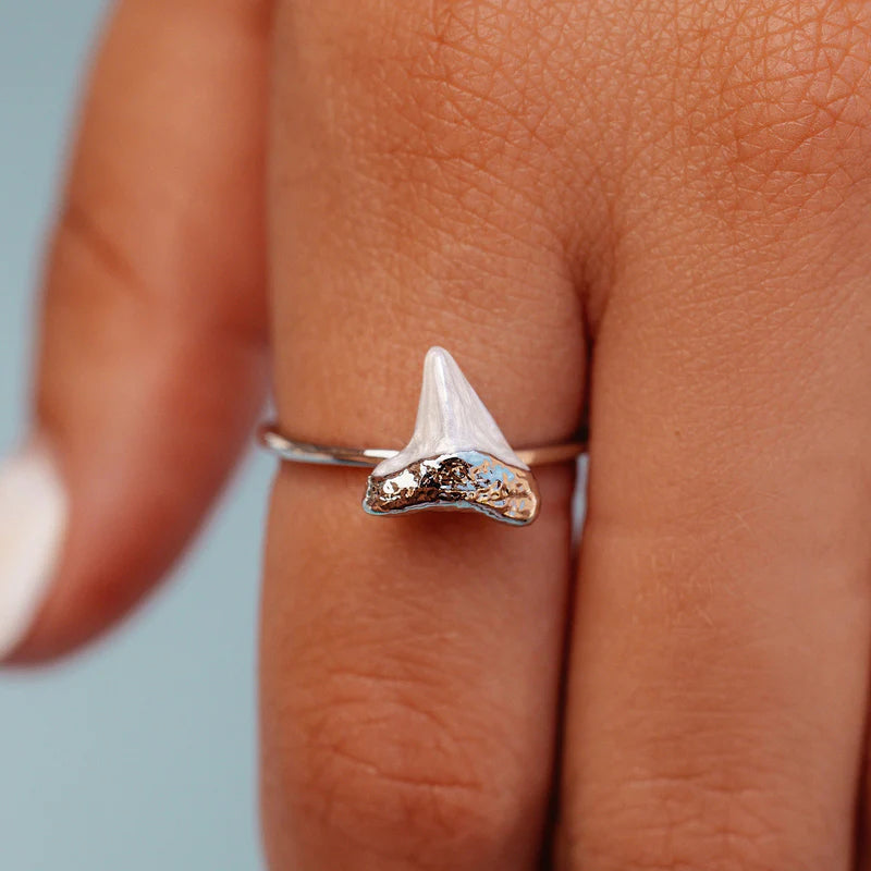 Stone Shark Tooth Ring - Kitty Hawk Kites Online Store