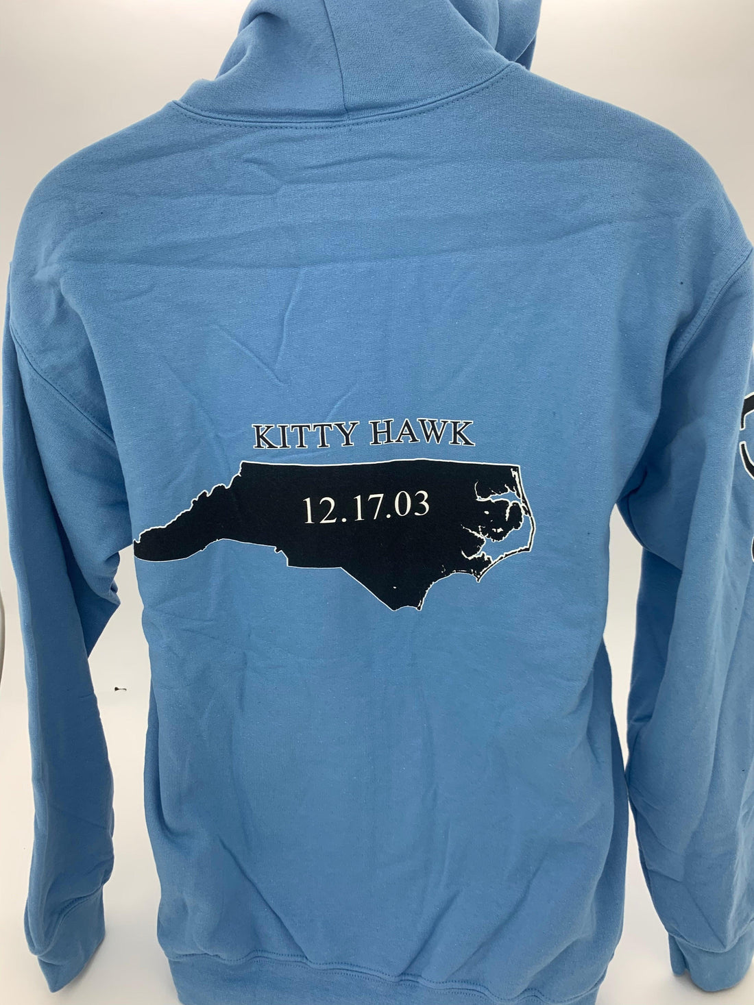 First Flight Sweatshirt - Light Blue - Kitty Hawk Kites Online Store