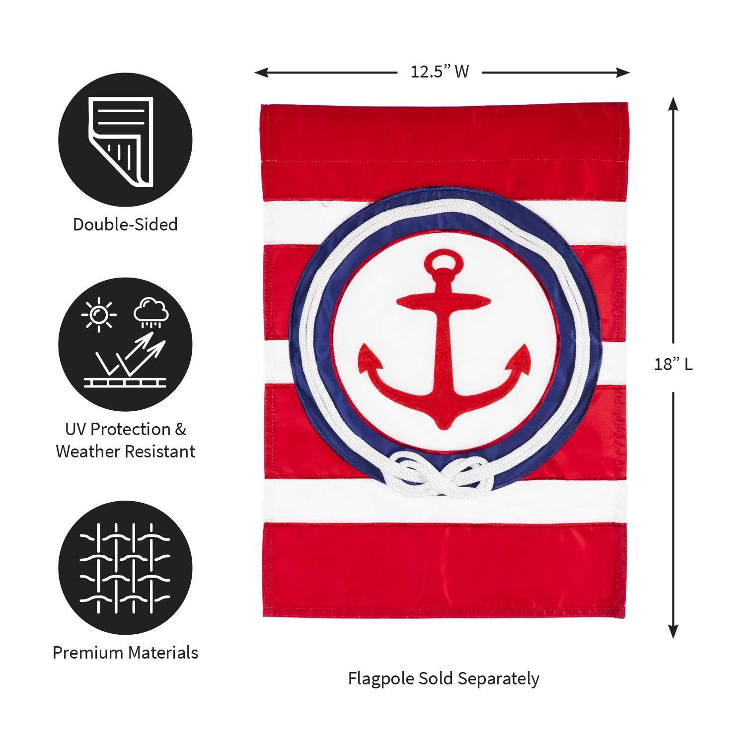 Outdoor Anchor Garden Flag - Kitty Hawk Kites Online Store