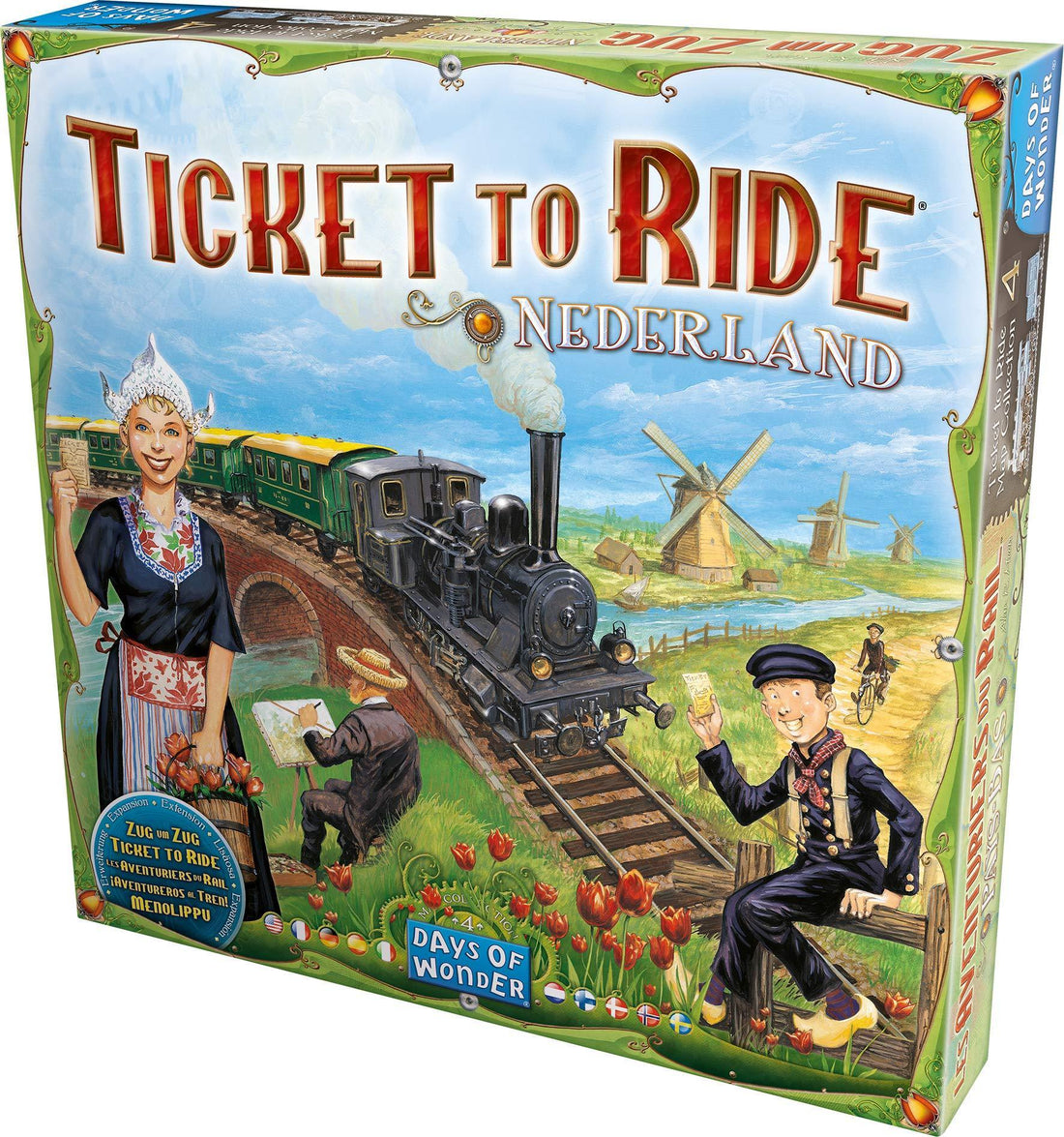 Ticket To Ride: Nederland Map - Kitty Hawk Kites Online Store