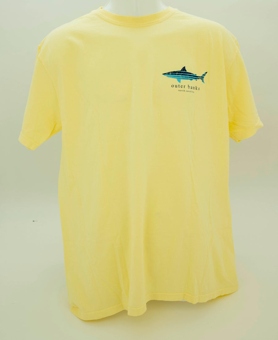 OBX Lineup Shark Tee Banana - Kitty Hawk Kites Online Store
