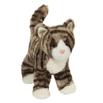 Zigby Gray Stripe Cat Plush - Kitty Hawk Kites Online Store