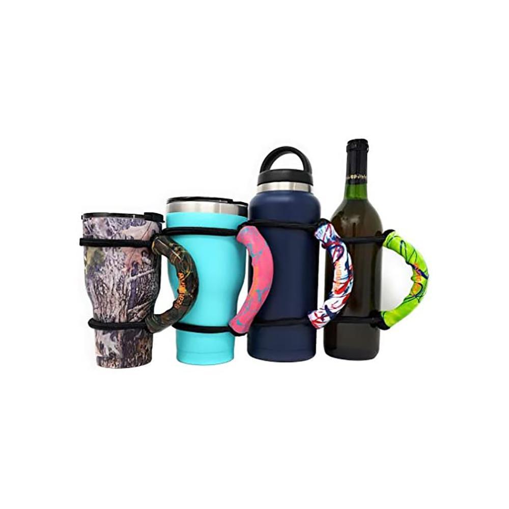 Muggiez Black & Purple Marble Universal Drink Handle - Kitty Hawk Kites Online Store