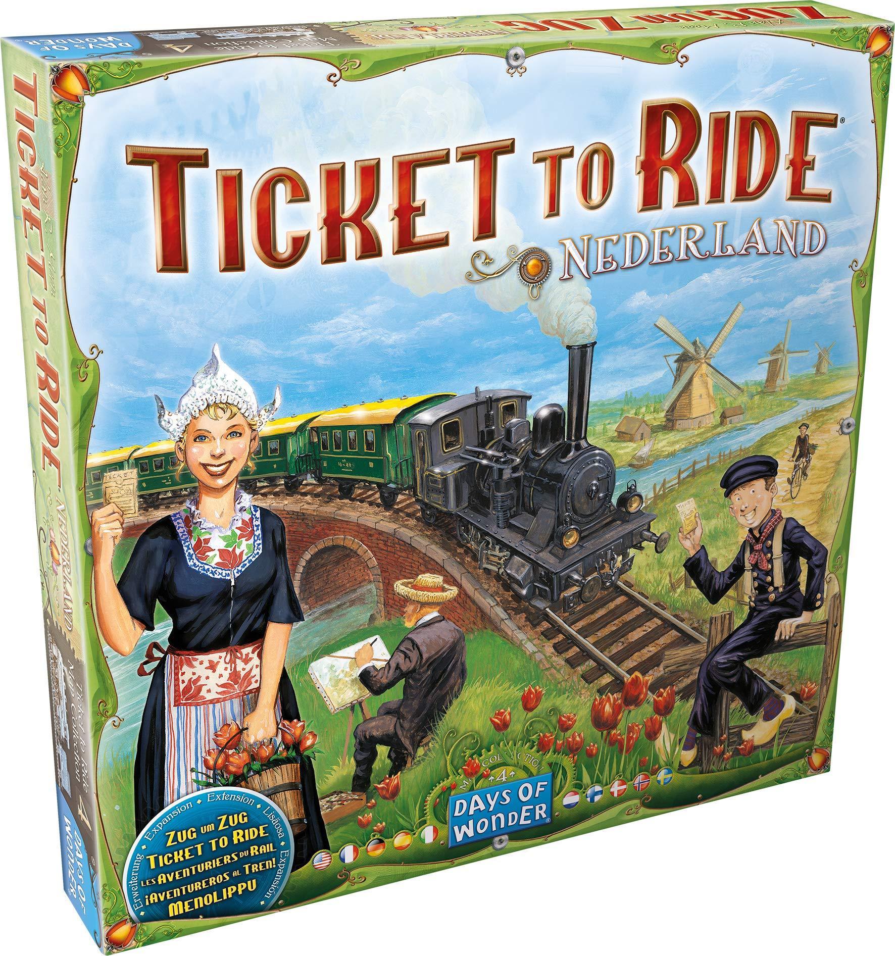 Ticket To Ride: Nederland Map - Kitty Hawk Kites Online Store