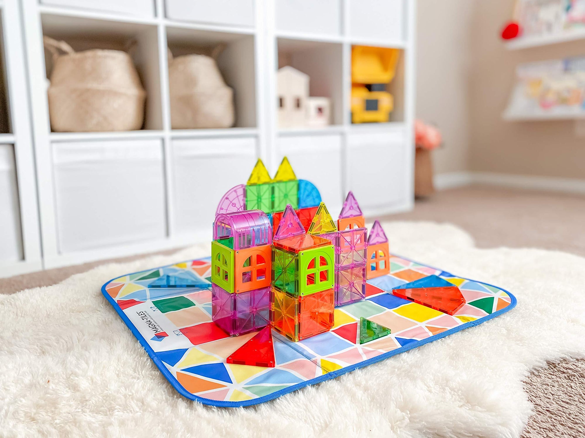 Magna-Tiles Storage Bin &amp; Interactive Play-Mat - Kitty Hawk Kites Online Store