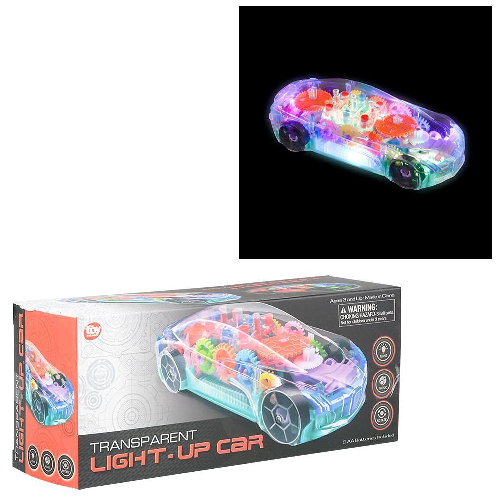 8&quot; Light-UP Transparent CAR - Kitty Hawk Kites Online Store