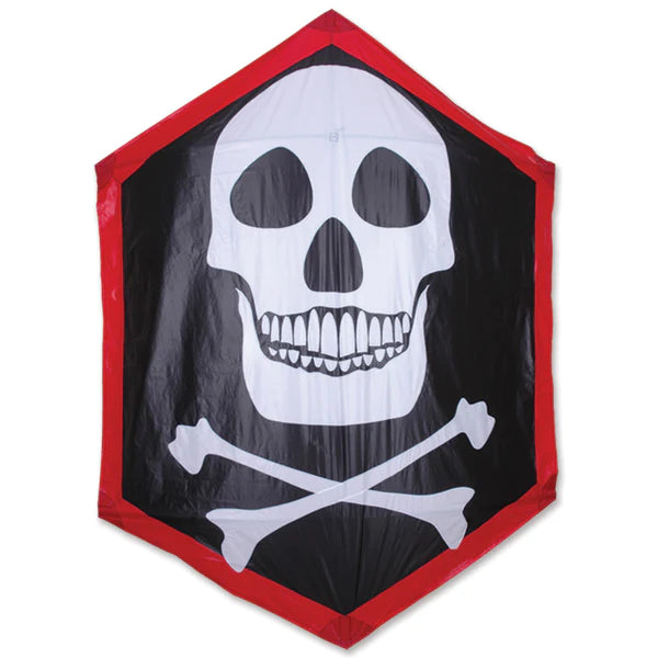 Rokkaku Kite - Skull & Crossbones - Kitty Hawk Kites Online Store