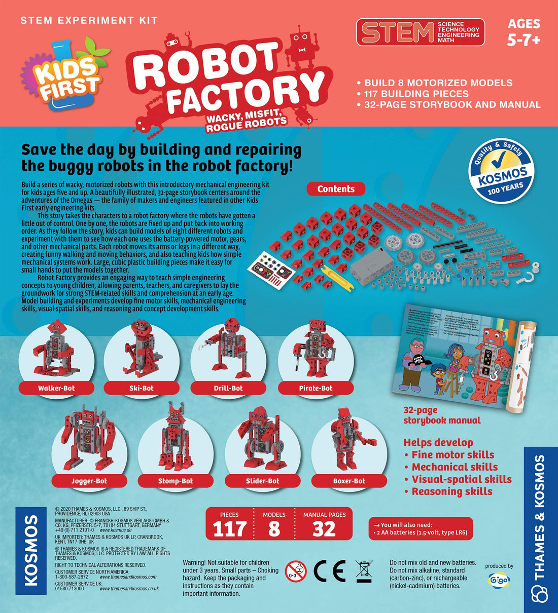 Kids First Robot Factory - Kitty Hawk Kites Online Store