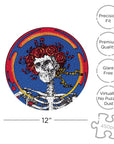 Grateful Dead Skull & Roses Record Disc Puzzle - 450 Piece Jigsaw Puzzle - Kitty Hawk Kites Online Store