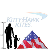 9 Foot Patriotic Delta Kite - Kitty Hawk Kites Online Store