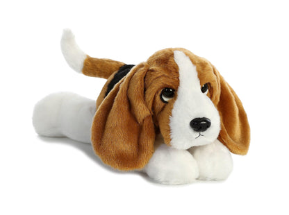 12" Basset Hound Flopsie - Kitty Hawk Kites Online Store