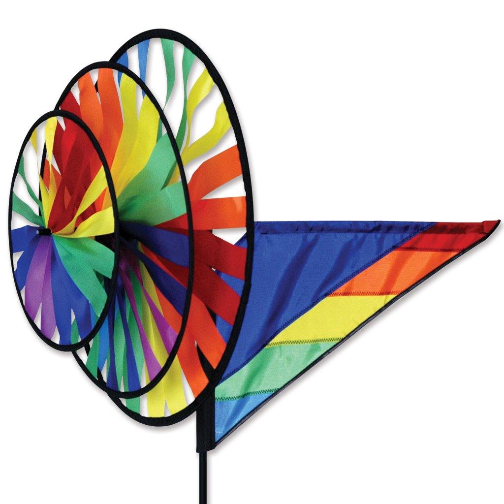 Rainbow Triple Wind Spinner - Kitty Hawk Kites Online Store
