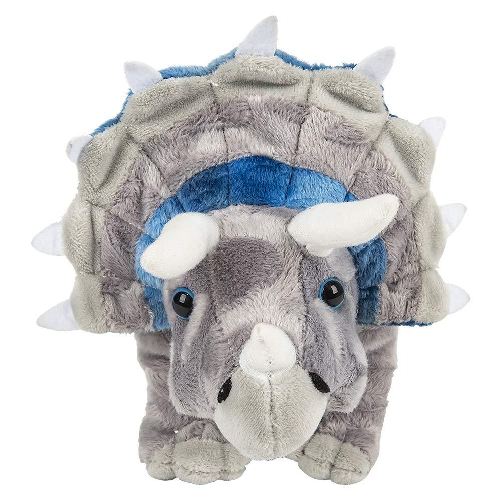 13" Animal Den Triceratops Plush - Kitty Hawk Kites Online Store