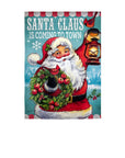 Santa Claus Is Coming Suede Garden Flag - Kitty Hawk Kites Online Store