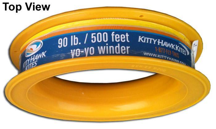 90 LB X 500 Foot Kite Line On Yo Yo Winder - Kitty Hawk Kites Online Store