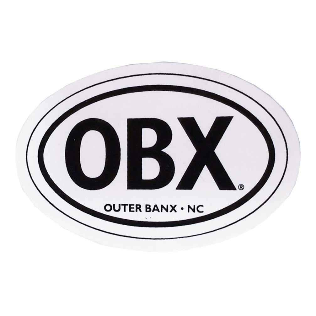 Regular Oval OBX Sticker - Kitty Hawk Kites Online Store