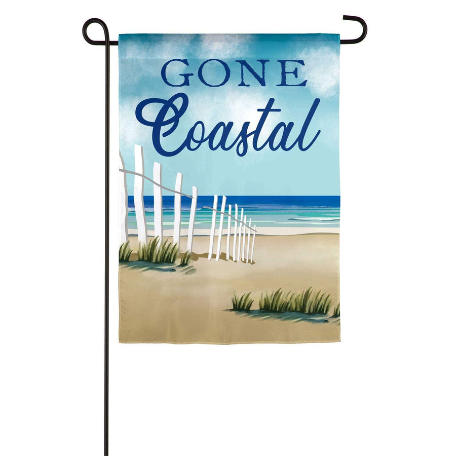 Gone Coastal Garden Flag - Kitty Hawk Kites Online Store