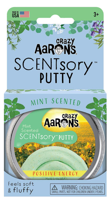 Crazy Aaron's Thinking Putty - Mint Scented - Positive Energy