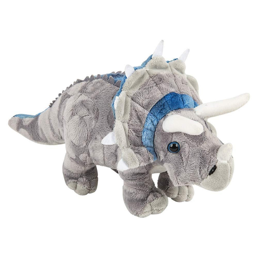 13" Animal Den Triceratops Plush - Kitty Hawk Kites Online Store