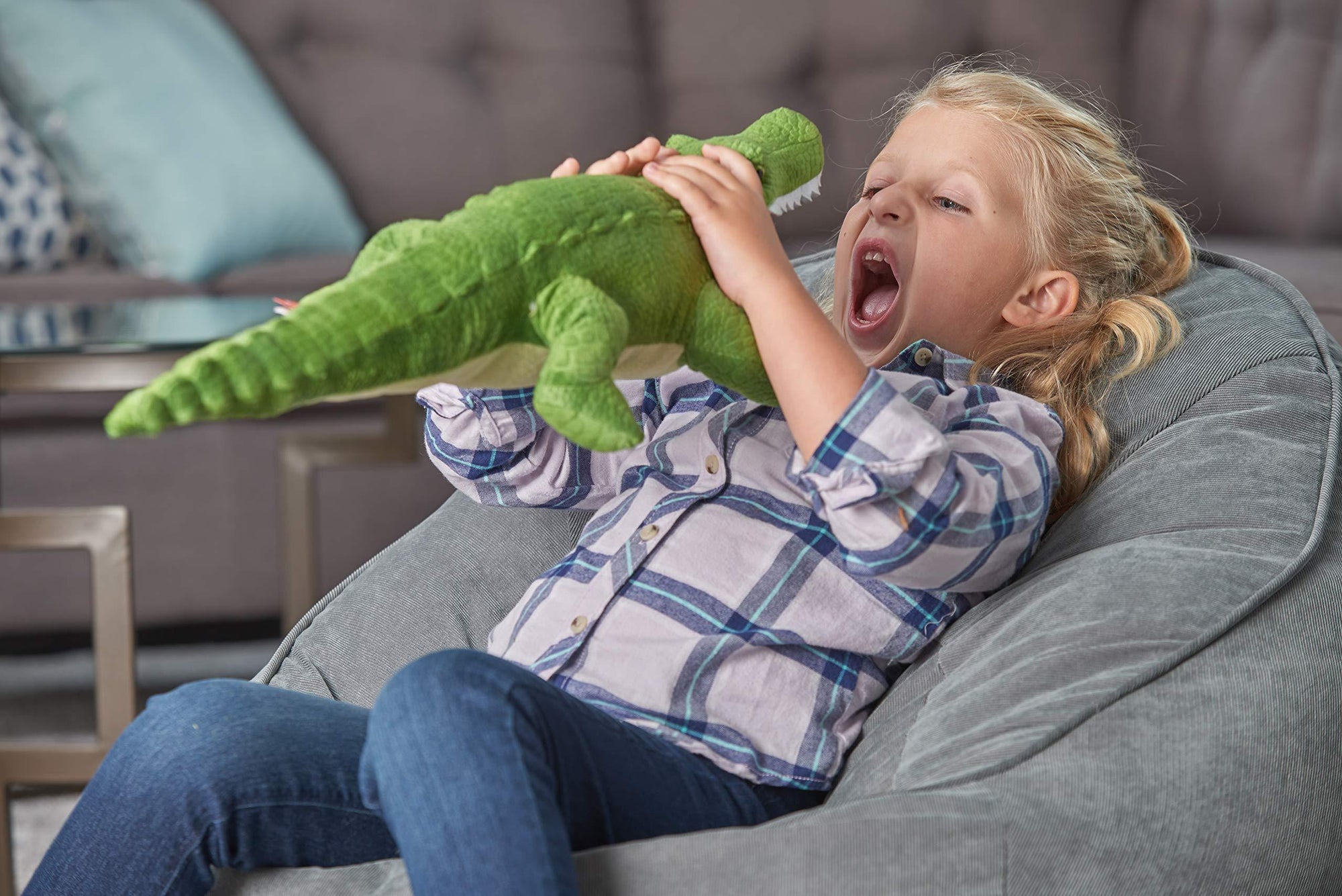 Green Alligator 23" Plush - Kitty Hawk Kites Online Store