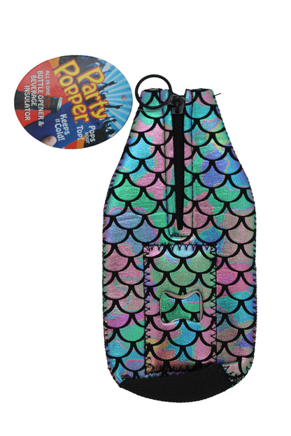 OBX MERMAID SCALES PARTY POPPER KOOZIE