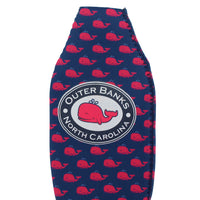 Outer Banks Whale Party Popper Koozie
