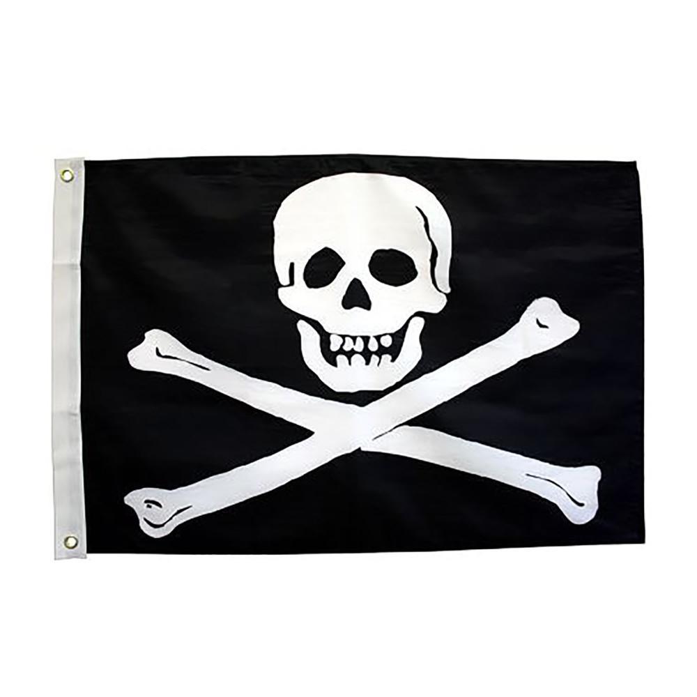 Jolly Roger 3x5 Grommet Flag - Kitty Hawk Kites Online Store