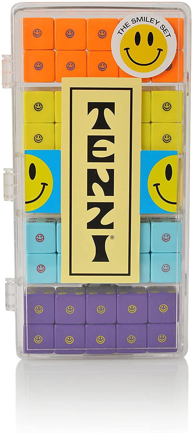 TENZI Select Dice Game - A Fun, Fast Frenzy for The Whole Family - Smiley Edition - Kitty Hawk Kites Online Store