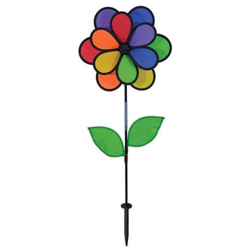 14" Rainbow Double Flower With Leaves - Kitty Hawk Kites Online Store