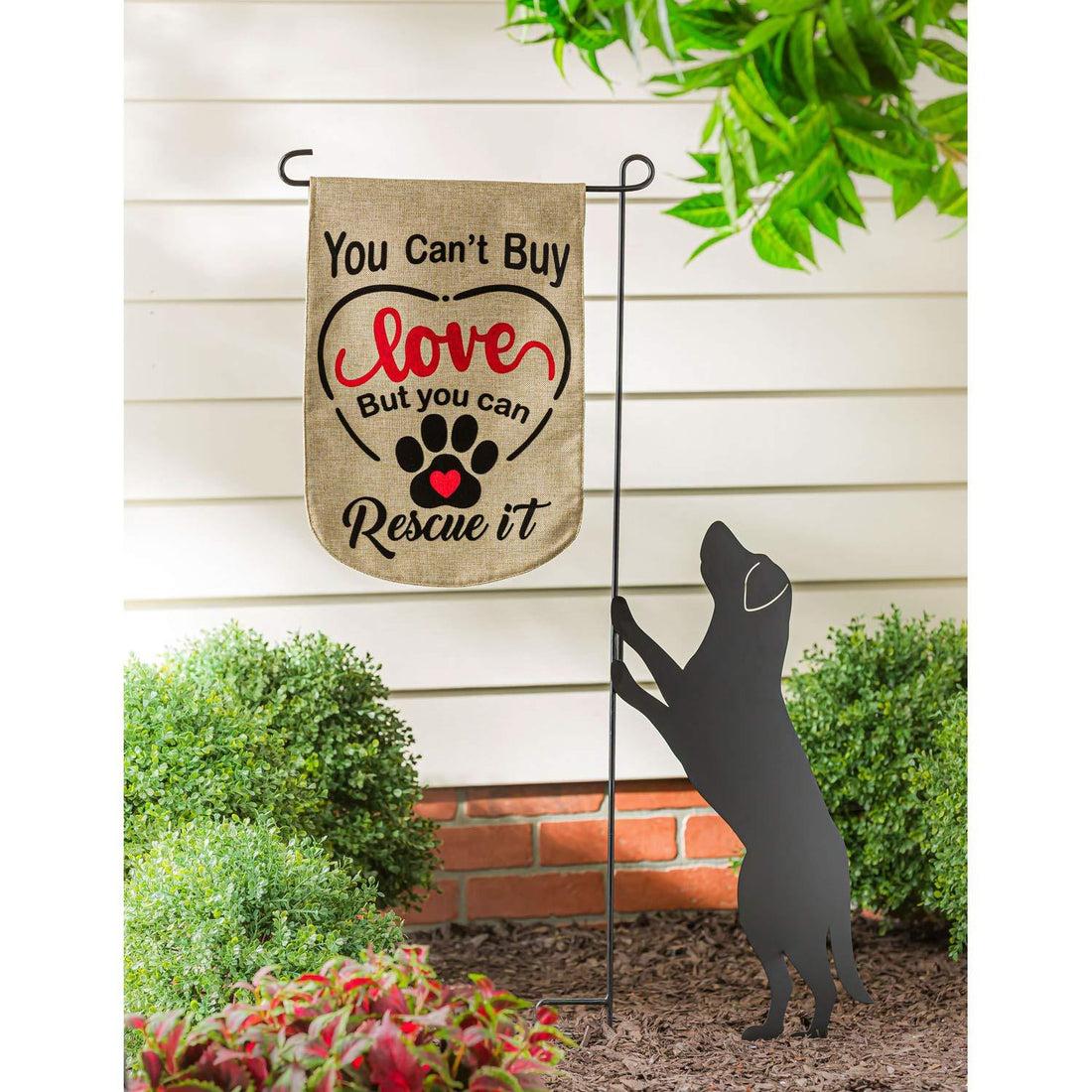 You Can't Buy Love Garden Flag - Kitty Hawk Kites Online Store