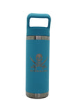 YETI RAMBLER® 18 OZ WATER BOTTLE WITH COLOR-MATCHED STRAW CAP - OBX ENGRAVED