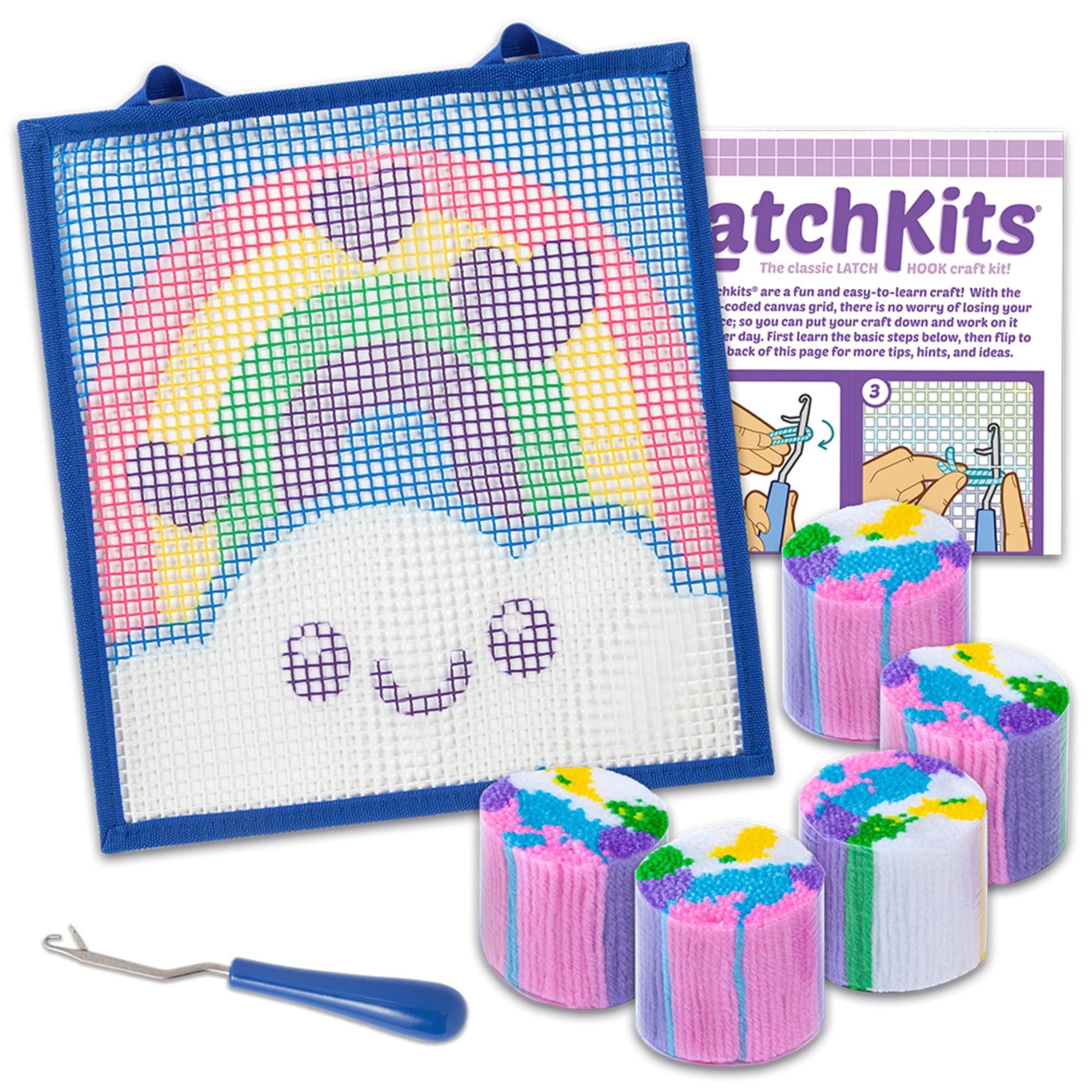 Latchkits Smiling Rainbow Craft Kit - Kitty Hawk Kites Online Store