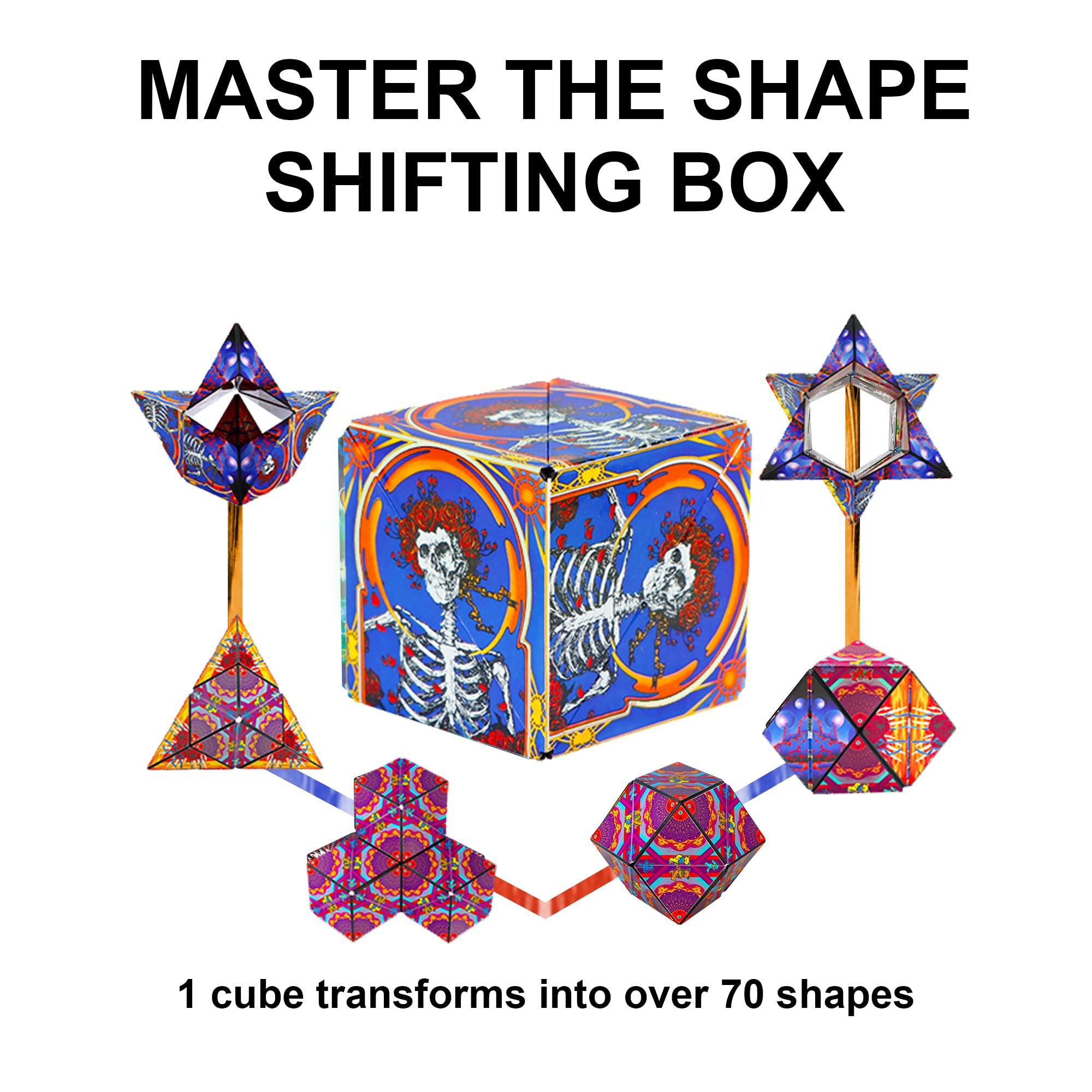 Shashibo Shape Shifting Box - The Grateful Dead - Skull &amp; Roses - Kitty Hawk Kites Online Store